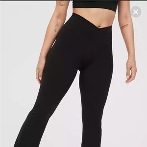 Aerie Crossover Flare Leggings OFFLINE